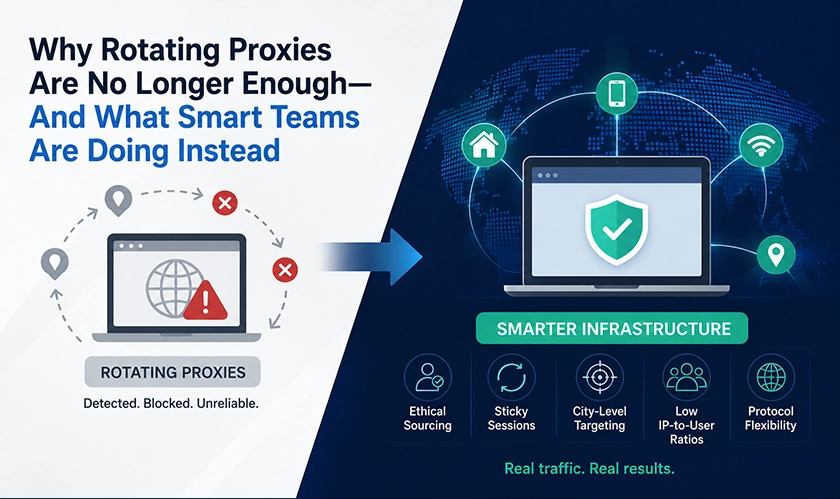 Why Rotating Proxies Are No Longer Enough